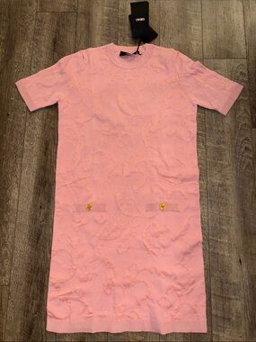 Versace Knit Borocco Dress NWT